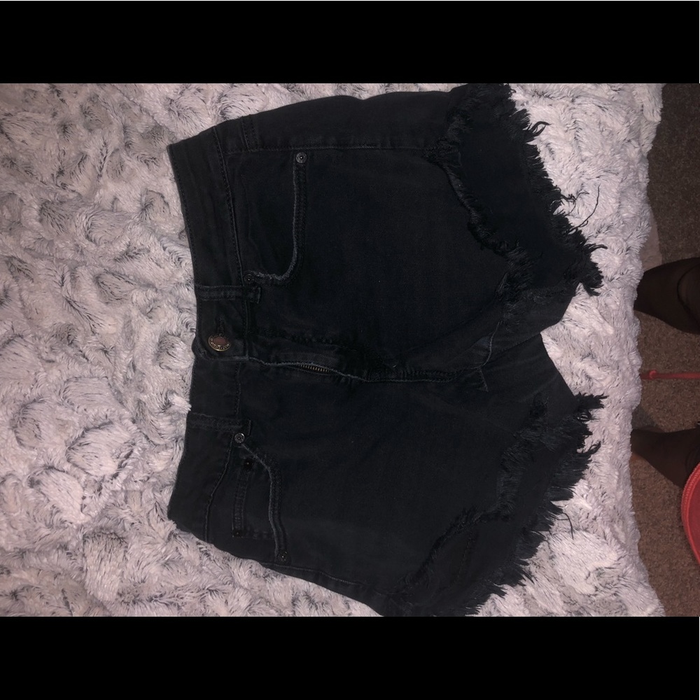 distressed shorts